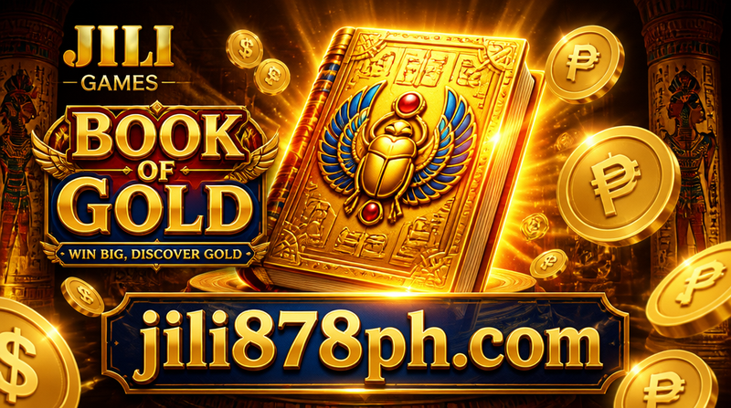 Book of Gold JILI Games Casino Banner