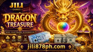 Dragon Treasure Golden Dragon with Peso and Dollar