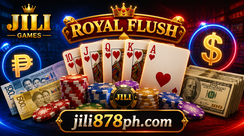 Royal_Flush_Poker_Chips_Peso_Dollar_Banner